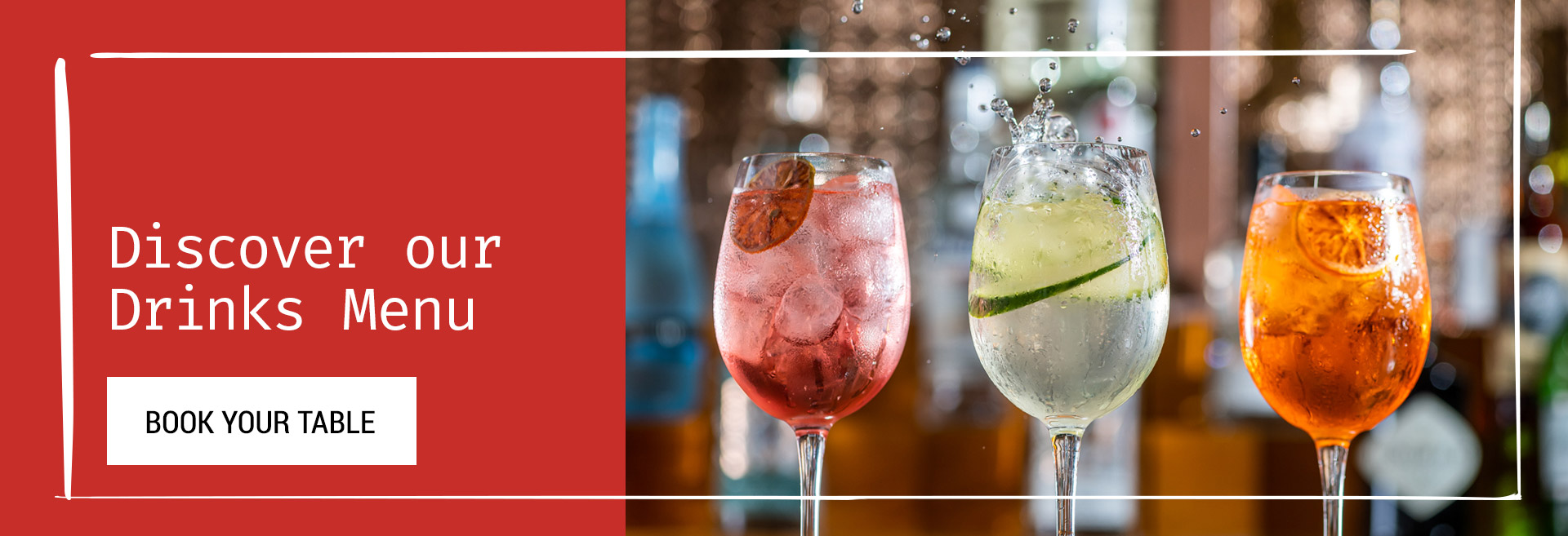 Beers, Wines & Cocktails at the Bar at Sixty Million Postcards