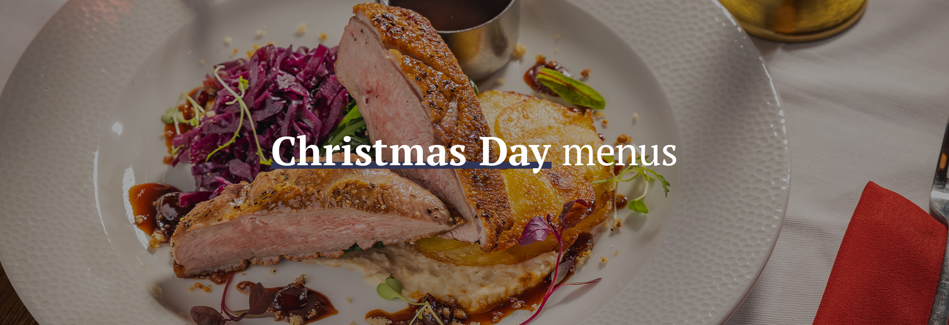 Christmas Day Menu at Sixty Million Postcards