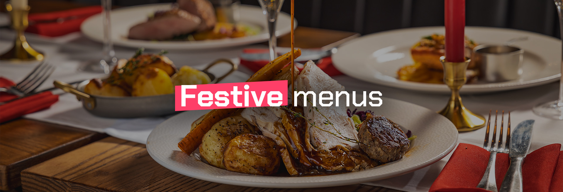 Festive Christmas Menu at Sixty Million Postcards 